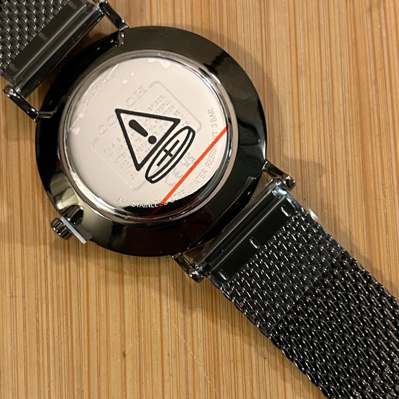 Coach Perry Watch With 36mm Gunmetal Grey Face & Gunmetal Grey MeshBracelet